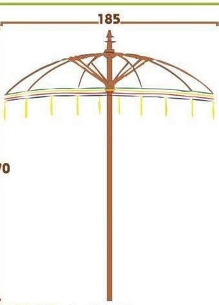 parasol groot grey