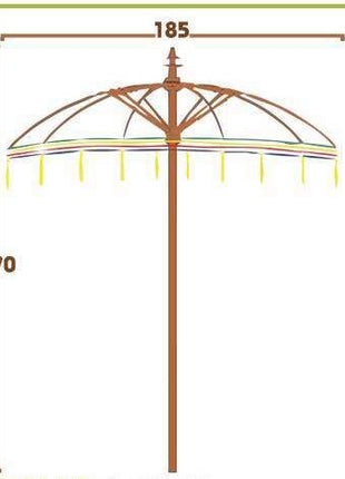 parasol groot pink