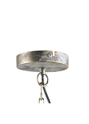 Hanglamp van Metaal - Brons - Industrieel - 59 cm