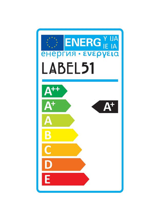 Spot Moto led - Zwart - Metaal - 1 Lichts