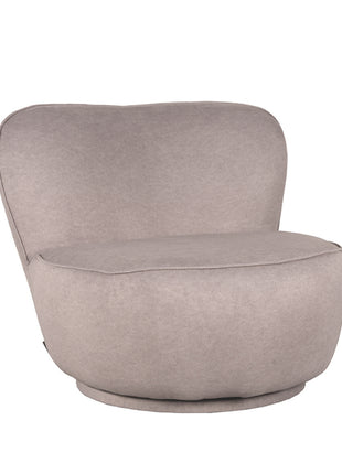 LABEL51 Fauteuil Bunny - Taupe - Microfiber