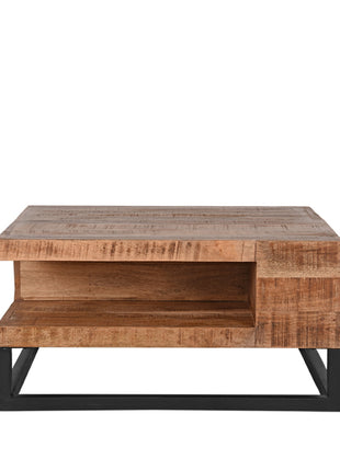 Salontafel Cube - Rough - Mangohout