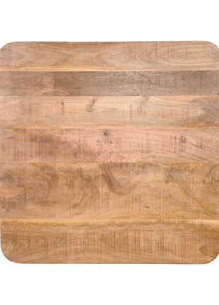 LABEL51 Eetkamertafel Tafelblad Sloppy Edge - Rough - Mangohout - 70 cm Sloppy