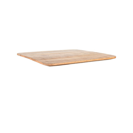 LABEL51 Eetkamertafel Tafelblad Sloppy Edge - Rough - Mangohout - 70 cm Sloppy