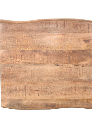 LABEL51 Eetkamertafel Tafelblad Tree Edge - Rough - Mangohout - 70 cm Tree